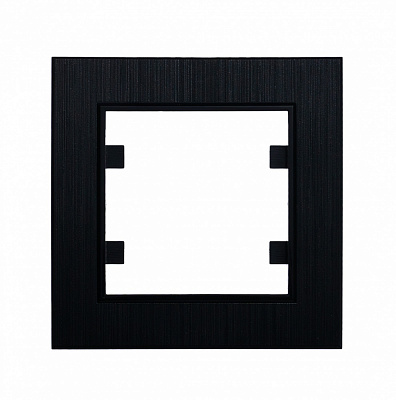 Рамка одноместная Makel Karea Line универсальная черный 86111701