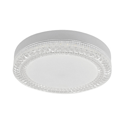 Світильник світлодіодний Sensio 48 Вт білий/прозорий 5000 К MIYA 48W R