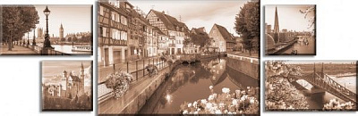 Картина модульная 50x150 см SvitArt MN5-4 