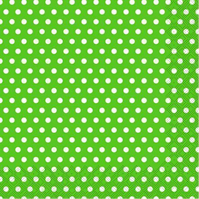 Серветки столові Silken Горошки 33х33 см кольорові 20 шт.