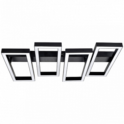 Люстра світлодіодна V-WATT RIKDOM-CL 4x75 Вт чорний