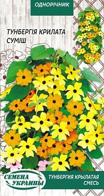 Насіння Семена Украины тунбергія Крилата Суміш 0,3 г