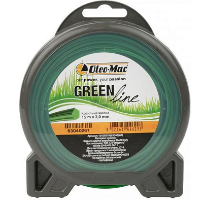 Леска Oleo-Mac звездообразная 2.0х15 м