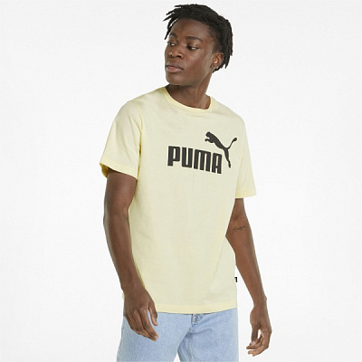 Футболка Puma ESS Logo Tee 58666741 р.L салатовый