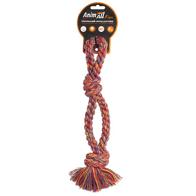 Игрушка для собак AnimAll Fun канат-кость двойная 36 см