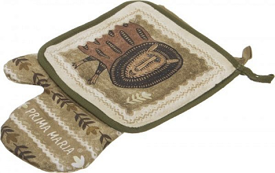 Набір кухонний Мир землі зелений Prima Maria