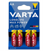 Батарейка Varta Longlife Max Power AA (R6, 316) 4 шт. (04706101404) 