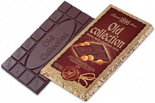 Шоколад Old Collection горький с дробленым орехом 100г