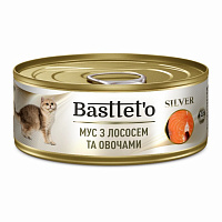 Консерва для котов Basttet`o Silver