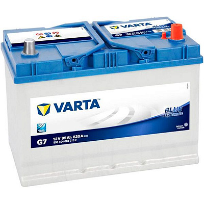 Аккумулятор автомобильный Varta G7 95А 12 B «+» справа