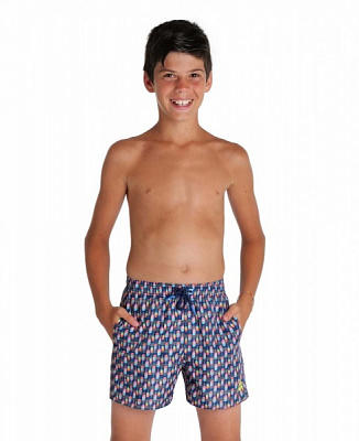 Шорти Arena BEACH BOXER ALLOVER 005252-550 р. 10 різнокольоровий