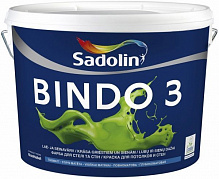 Фарба Sadolin Bindo 3 WO білий 10л