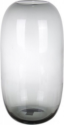 Ваза Грей скляна сіра 55х29 см Wrzesniak Glassworks