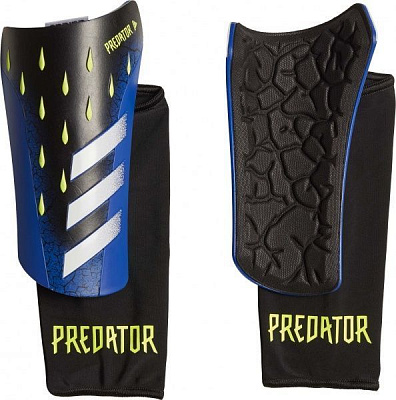 Щитки футбольные Adidas PRED SG LGE р. L синий GK3540