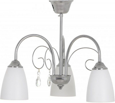 Люстра Vitaluce 3x40 Вт E14 хром V3222-9/3PL