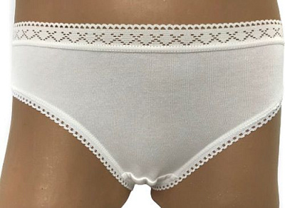 Трусики для девочек Bibo р.140 белый 11152 