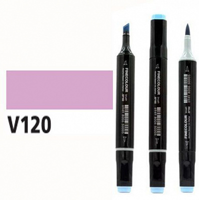 Маркер спиртовий FINECOLOUR EF102-120N бузковий