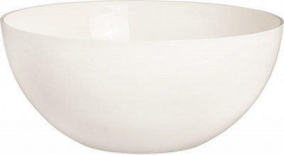 Салатник Рукола пластиковий 5 л кремовий Lamela