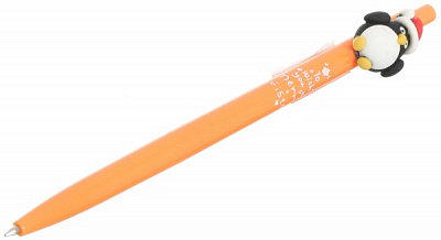 Ручка кулькова Новорічна атрибутика Пінгвін