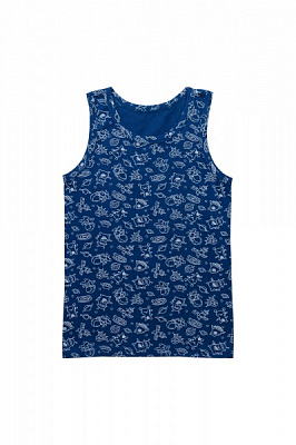 Майка для мальчиков KOSTA р.134–140 синий 2468-5 