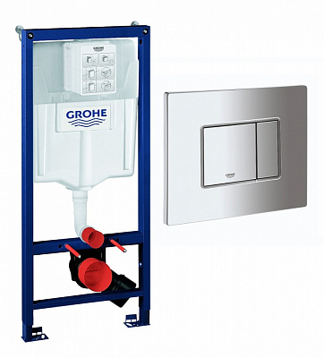 Комплект инсталляции Grohe Solido (Skate Cosmopolitan хром) 38811000