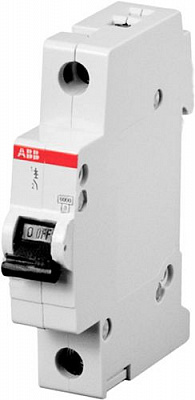 Автоматический выключатель  ABB SH201-С6 1Р 6 А С 2CDS211001R0064