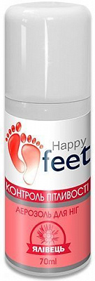 Дезодорант для ног HAPPY FEET Контроль потливости с можжевельником 70 мл