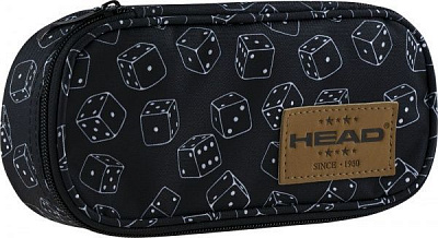 Пенал школьный HD-423 Head черный