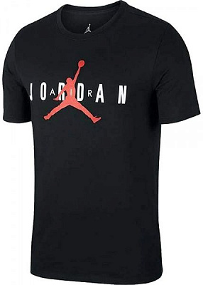 Футболка Jordan Nike Air Jordan Jumpman Graphic T-Shirt CJ9566-100 р.S черный