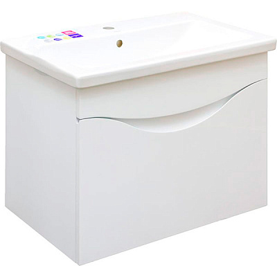 Тумба підвісна Сансервіс Smile 80 с умывальником Como 80