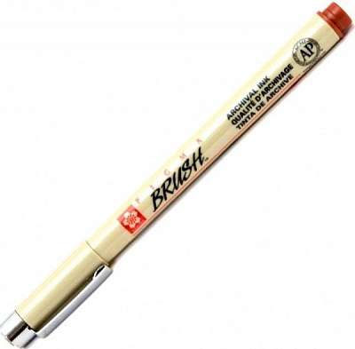 Линер-кисть PIGMA Brush Sakura сепия 
