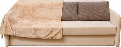 Плед Basic Сердолик 160x200 см бежевый La Nuit 