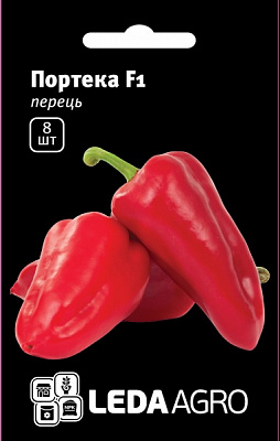 Семена LedaAgro перец сладкий Портека F1 8 шт. (4820119796634)