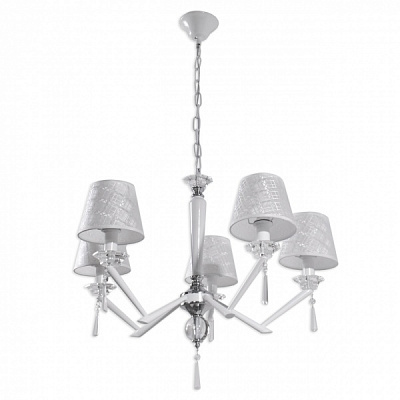 Люстра стельова Hopfen Kassel 5x60 Вт E14 хром