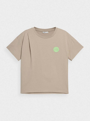 Футболка Outhorn HOL22-TSD605-83S р.M бежевий