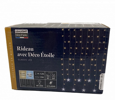 Гірлянда світлодіодна Blachere Бурулька світлодіодна (LED) 88 ламп 1,5 м