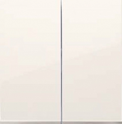 Клавиша выключателя двухклавишный Simon 54 без подсветки 10 А 250В крем DKW5/41