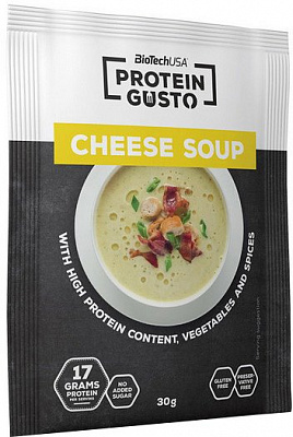 Суміш протеїнова BioTech Protein Gusto Cheese Soup сир 30 г