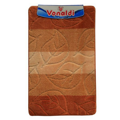 Килимки для ванни Avangard 1509 60х100, 60х50 теракотовий