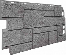 Панель фасадная VOX Solid Sandstone Light Grey 1x0,42 м (0,42 м.кв) 