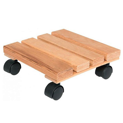 Подставка для растений Бук квадратная 25х25x6 см 