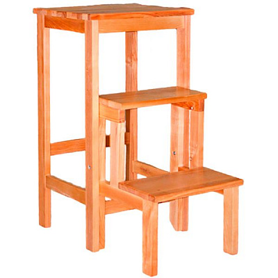 Табурет-лесенка РМК 720x390x340(610) мм ясень натуральный
