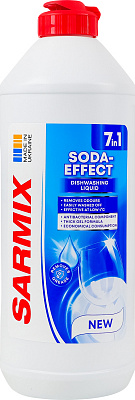 Гель для ручного мытья посуды SARMIX Сода Эффект 0,5л