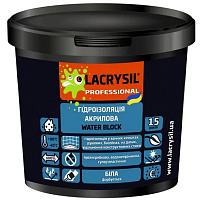 Мастика гідроізоляційна Lacrysil WaterBlock 1,2 кг 