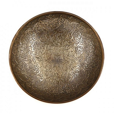 Конфетница медная декоративная 15 см 2004