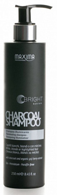 Шампунь тонувальний Maxima Charcoal Illuminated з активованим вугіллям 250 мл