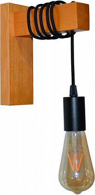 Бра Геотон Крона НББ 02-60-966 1x60 Вт E27 натуральне дерево