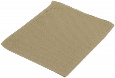 Полотенце вафельное 45x60 см оливковый Домашній текстиль 