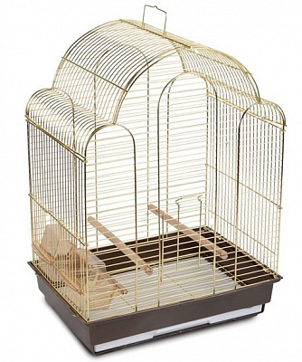 Клетка AnimAll 42х30х56 см золото 9100-G 