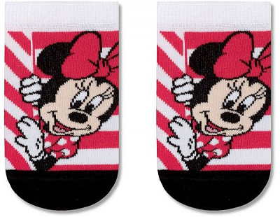 Шкарпетки дитячі Conte-Kids Disney (короткі) 17С-127/1СПМ 340 р.12 малиновий
